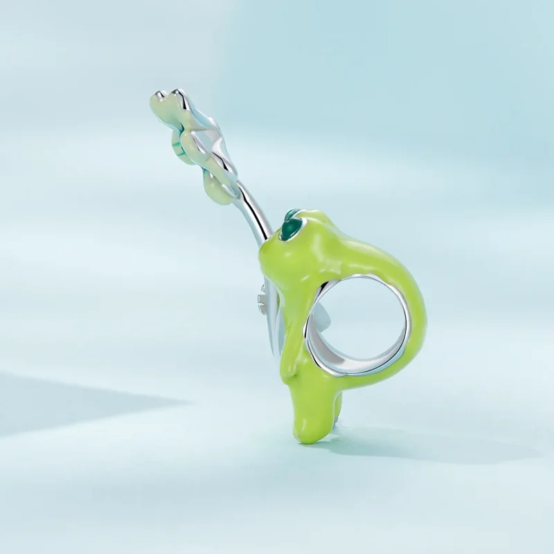 (imagine pentru) Pandora Stil Brosă Broască Charm - SCC2488 - Vizualizare 3