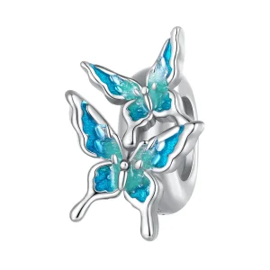(imagine pentru) Pandora Stil Fluture Spacer Charm - BSC789