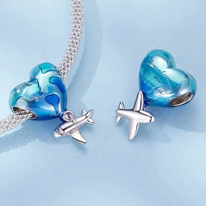 (imagine pentru) Pandora Stil Glob Charm - SCC2481 - Vizualizare 4