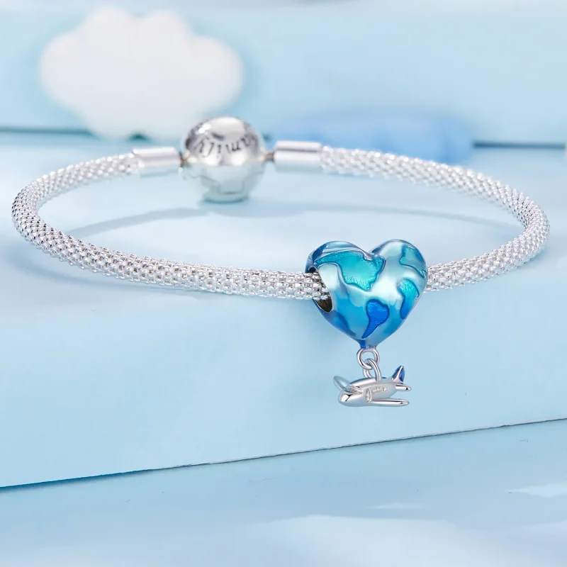 (imagine pentru) Pandora Stil Glob Charm - SCC2481 - Vizualizare 6