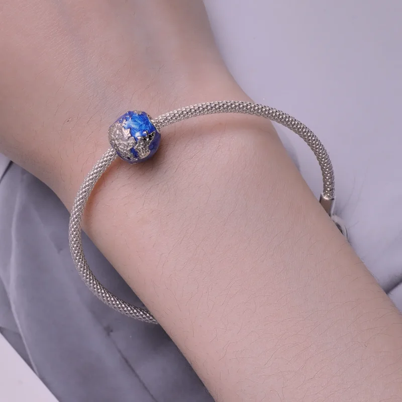 (imagine pentru) Pandora Stil Glob Medalion - BSC846 - Vizualizare 6