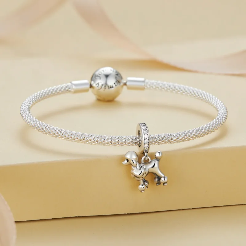 (imagine pentru) Pandora Style Breloc Cockapoo - BSC797 - Vizualizare 2