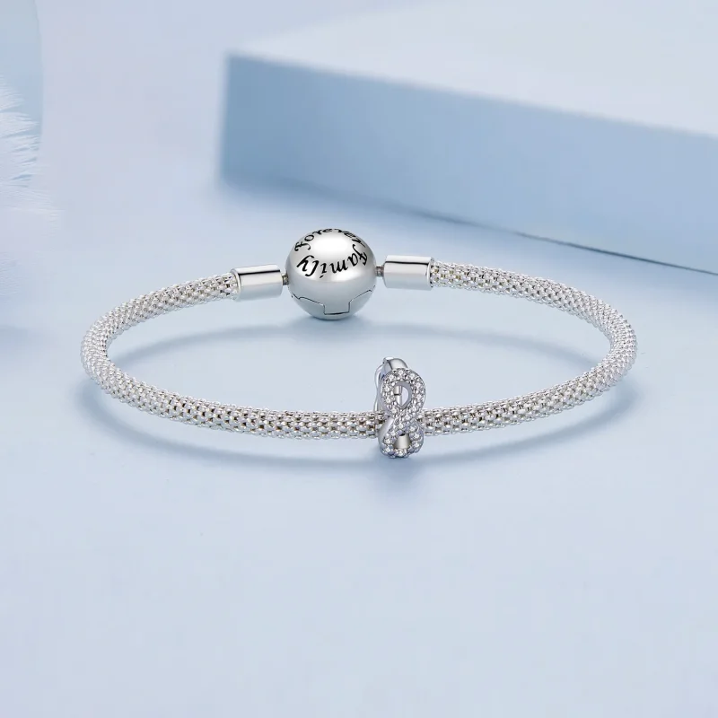 (imagine pentru) Stil Pandora Spacer infinit - BSC887 - Vizualizare 5