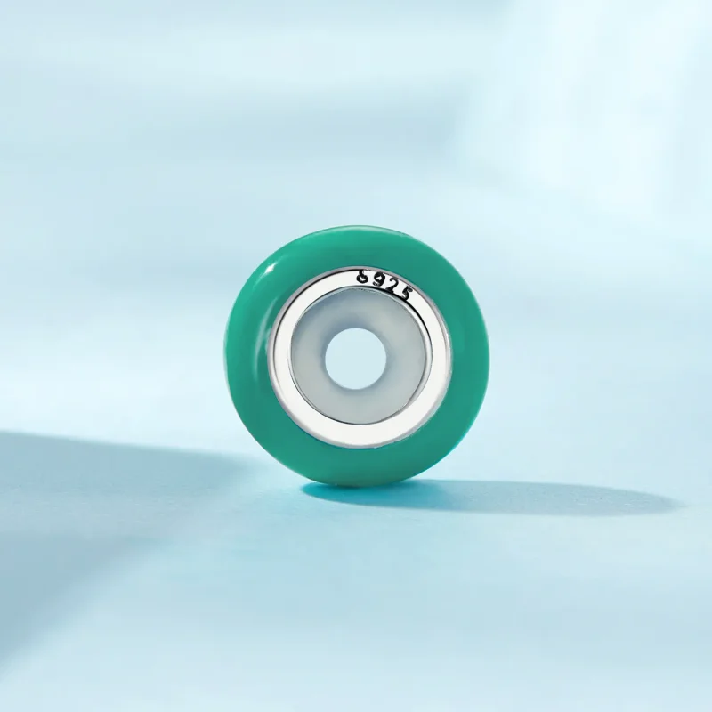 (imagine pentru) Stilul Pandora Spacer verde - SCC1450-TQ - Vizualizare 3