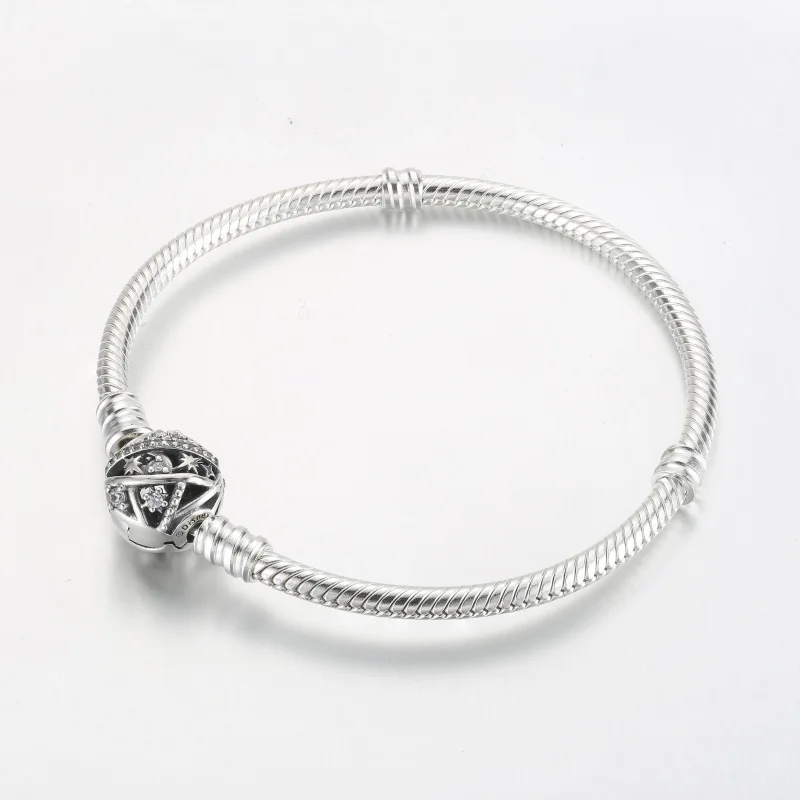 (imagine pentru) Brățară cu lanț șerpet, închizătoare Pandora Disney Tinker Bell Moments - 592548 - Vizualizare 4