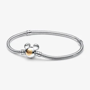 (imagine pentru) Brățară Pandora Disney cu lanț șerpentin, pentru aniversarea a 100 de ani - 592514C00