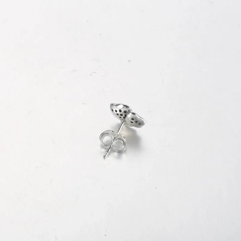 (imagine pentru) Cercei de tip stud Pandora Blue Pansy Flower - 290781C01 - Vizualizare 3