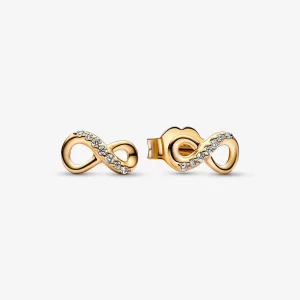 (imagine pentru) Cercei Pandora Sparkling Infinity Stud - 268820C01