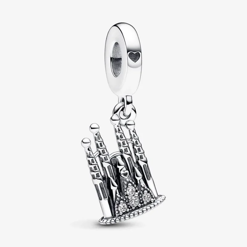 (imagine pentru) Charm Pandora Barcelona Monument Dangle - 792709C01