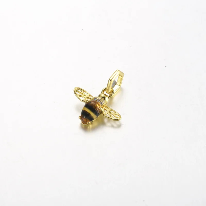 (imagine pentru) Charm Pandora Sparkling Bee Dangle - 762672C01 - Vizualizare 2
