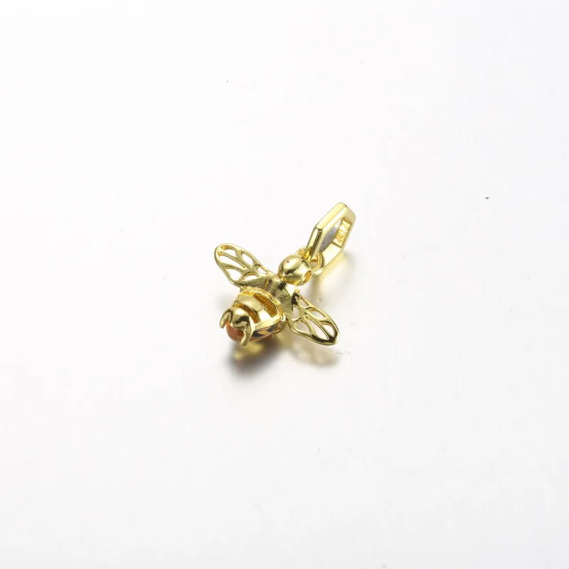 (imagine pentru) Charm Pandora Sparkling Bee Dangle - 762672C01 - Vizualizare 4