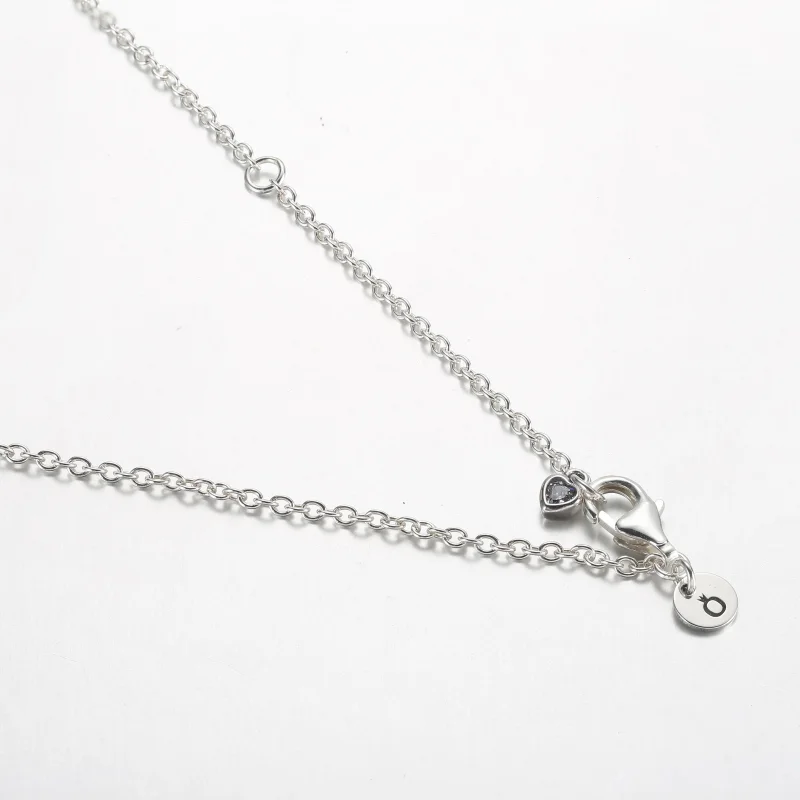 (imagine pentru) Colier pandantiv Pandora I love u din argint sterling - 392599C01 - Vizualizare 4