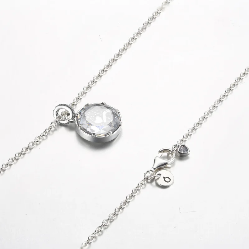 (imagine pentru) Colier pandantiv Pandora I love u din argint sterling - 392599C01 - Vizualizare 5