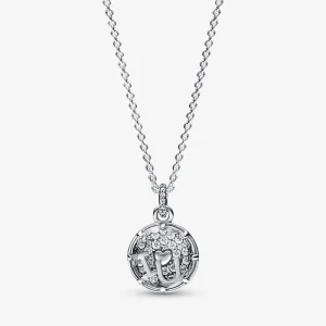 (imagine pentru) Colier pandantiv Pandora I love u din argint sterling - 392599C01