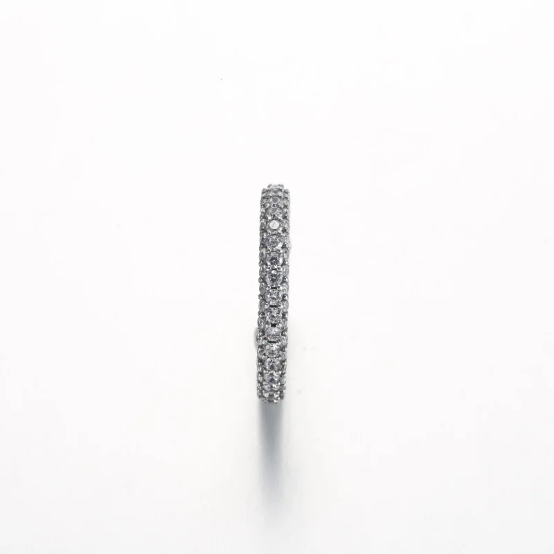 (imagine pentru) Inel Pandora Timeless Pavé cu un singur rând - 192627C01 - Vizualizare 5