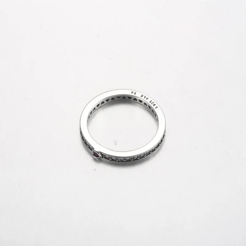 (imagine pentru) Inelul Pandora Sparkling Love Message - 192601C01 - Vizualizare 3