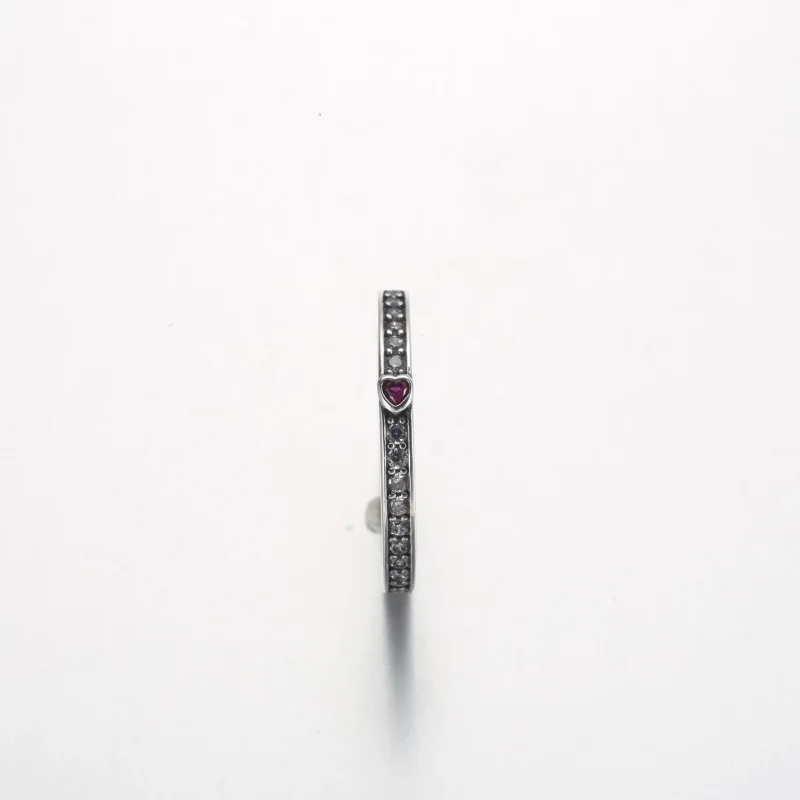 (imagine pentru) Inelul Pandora Sparkling Love Message - 192601C01 - Vizualizare 5