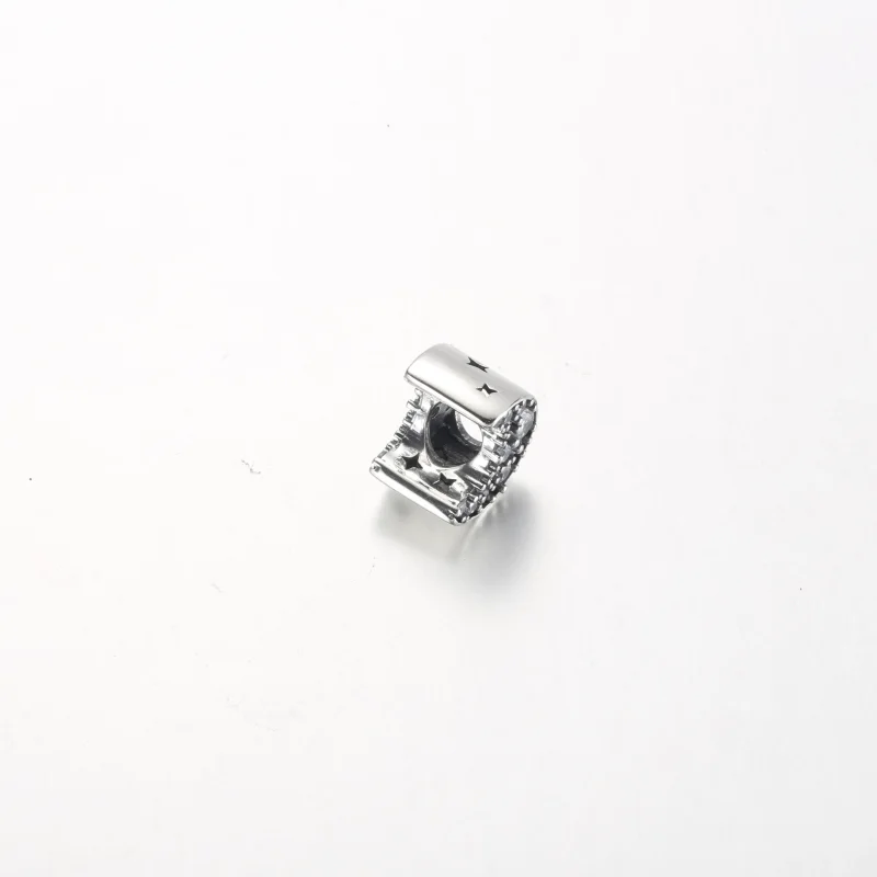 (imagine pentru) Pandora Charm Lună în formă de semilună strălucitoare - 792768C01 - Vizualizare 4