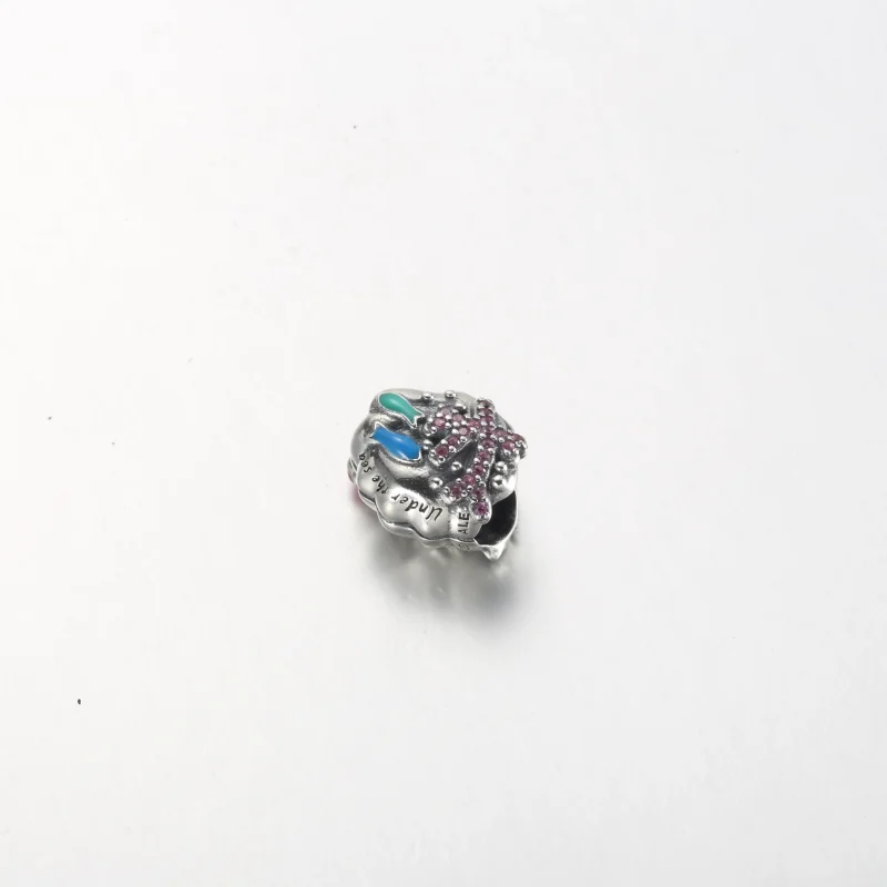 (imagine pentru) Pandora Disney, Căluța de Scoică Mica Sirena - 792687C01 - Vizualizare 4