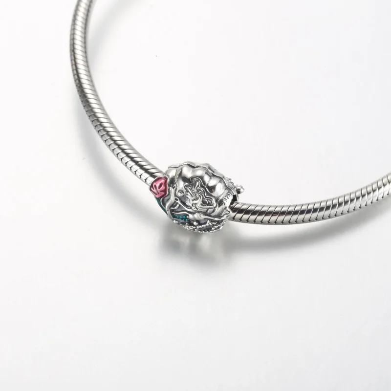 (imagine pentru) Pandora Disney, Căluța de Scoică Mica Sirena - 792687C01 - Vizualizare 5