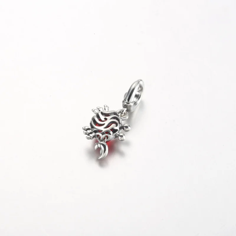 (imagine pentru) Pandora Disney Mica Sirenă Sebastian Crab Dangle Charm - 792694C01 - Vizualizare 3
