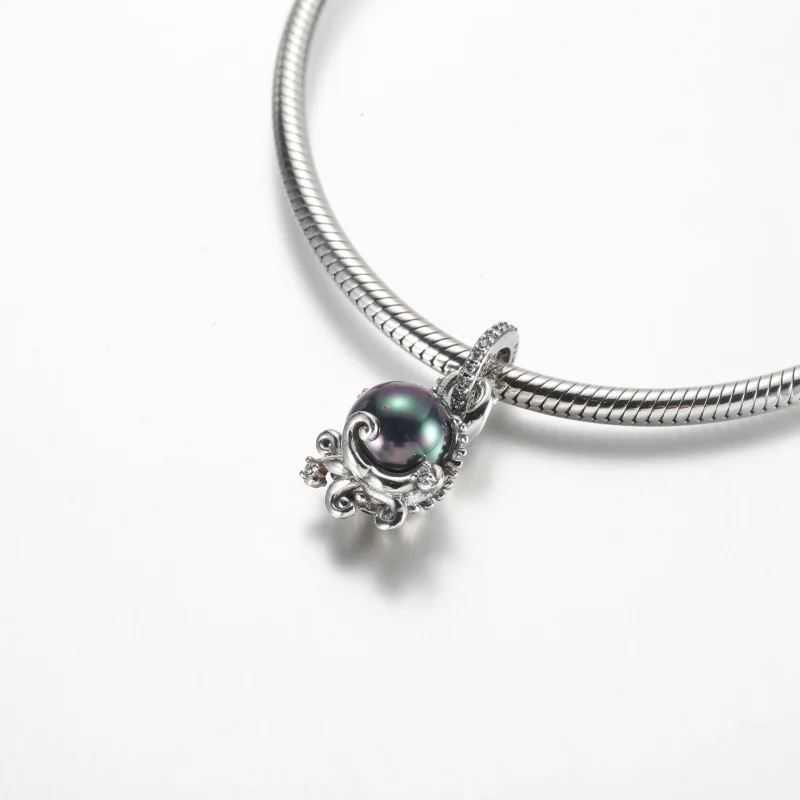 (imagine pentru) Pandora Disney Mica Sirenă Ursula Charm Pandantiv - 792684C01 - Vizualizare 5