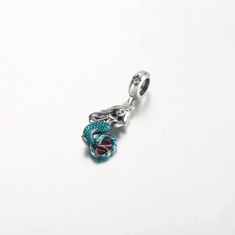 (imagine pentru) Pandora Disney Mica Sirena Ariel Pendul Pandantiv - 792695C01 - Vizualizare 2