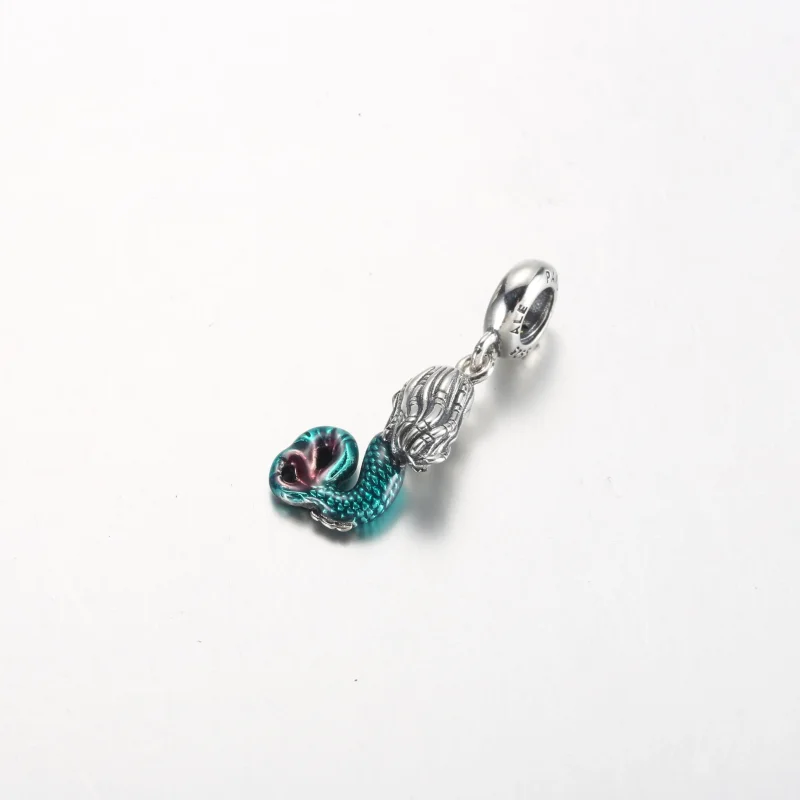 (imagine pentru) Pandora Disney Mica Sirena Ariel Pendul Pandantiv - 792695C01 - Vizualizare 3