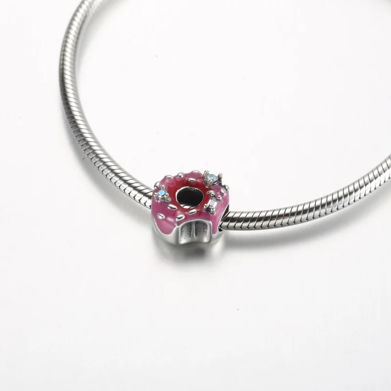 (imagine pentru) Pandora Donut - pandantiv din argint 925 - 792596C01 - Vizualizare 5