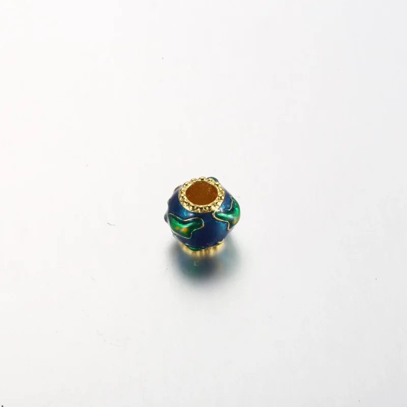 (imagine pentru) Pandora Earth 14k charm placat cu aur - 762431C01 - Vizualizare 4
