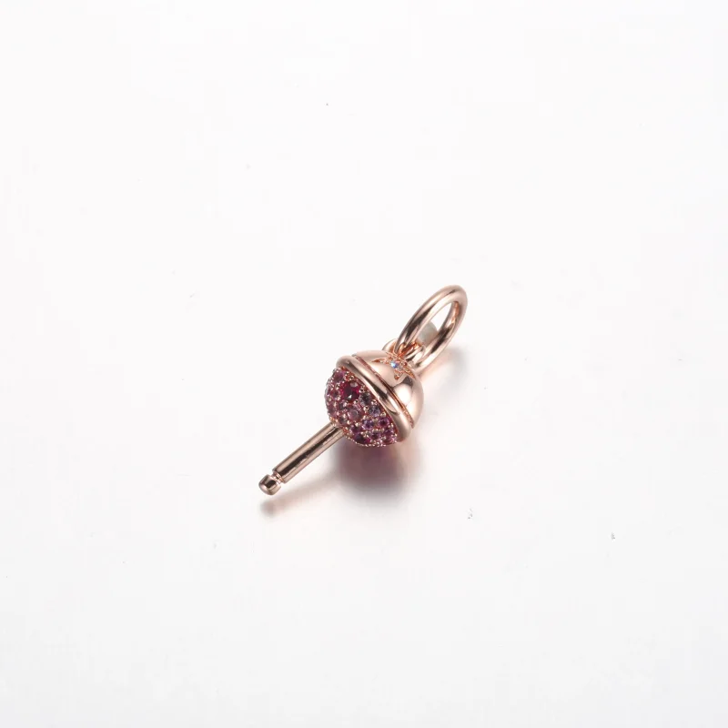 (imagine pentru) Pandora Lollipop pandantiv placat cu aur roz de 14k - 782598C01 - Vizualizare 3