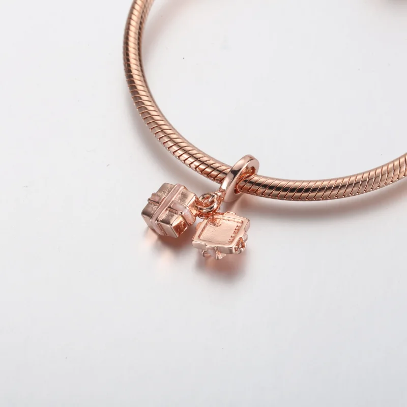 (imagine pentru) Pandora Pendulă Deschisă Cadou de Aniversare - 782591C01 - Vizualizare 4