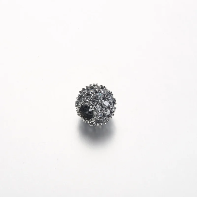(imagine pentru) Pandora Sparkling Pavé Charm Rotund - 792630C01 - Vizualizare 3