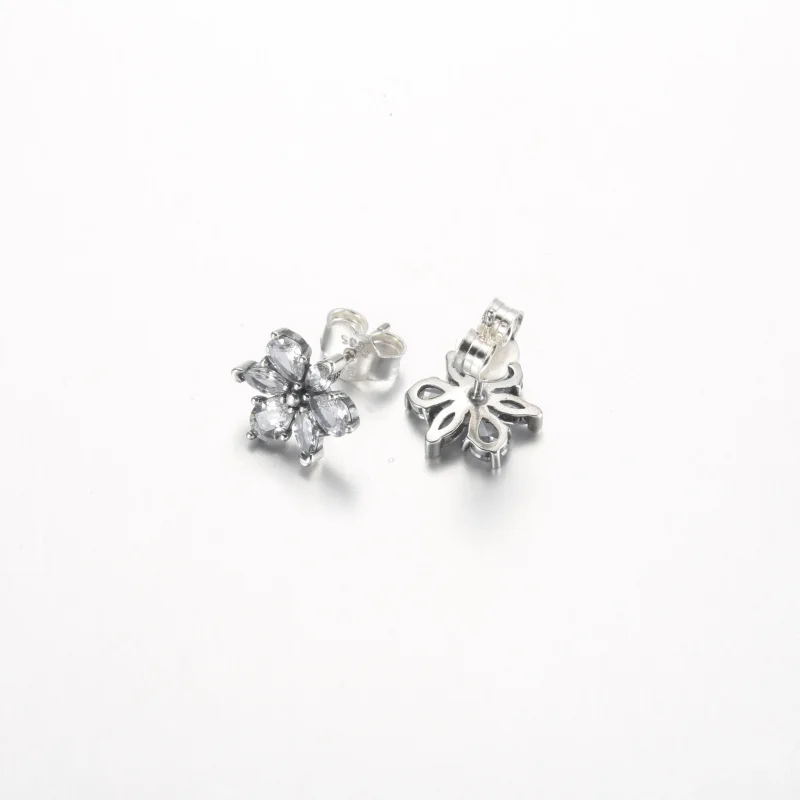 (imagine pentru) Studurile pentru urechi Pandora Sparkling Herbarium Cluster - 292633C01 - Vizualizare 4