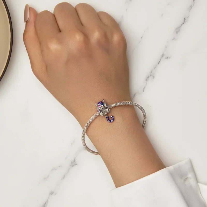 (imagine pentru) Talismane stil Pandora cu pisică fantastică - SCC2529 - Vizualizare 7