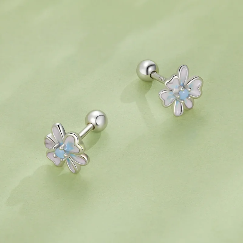 (imagine pentru) Bijuterii Pandora în stil floral - Cercei cu șurub SCE1572 - Vizualizare 4