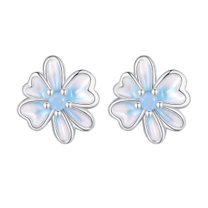 (imagine pentru) Bijuterii Pandora în stil floral - Cercei cu șurub SCE1572