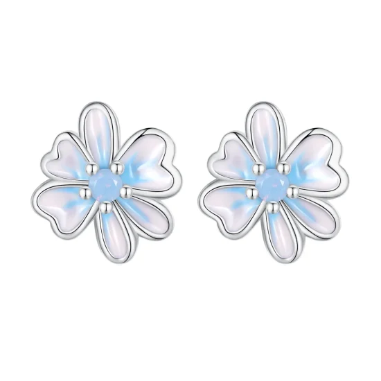 (imagine pentru) Bijuterii Pandora în stil floral - Cercei cu șurub SCE1572