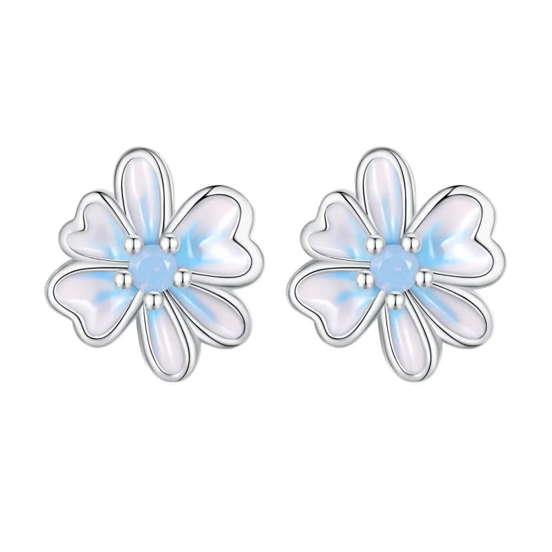 (imagine pentru) Bijuterii Pandora în stil floral - Cercei cu șurub SCE1572
