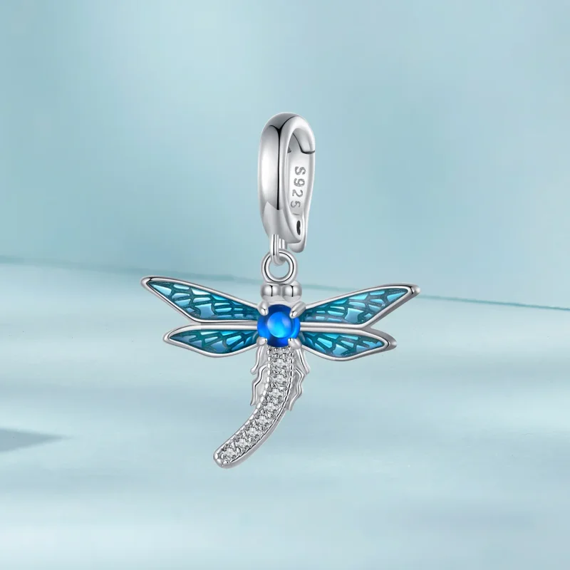 (imagine pentru) Bijuterii tip Pandora cu pandantiv Dragonfly - SCC2569 - Vizualizare 2