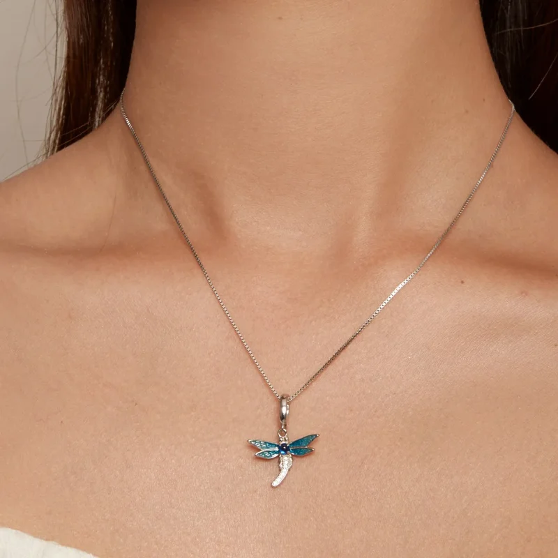 (imagine pentru) Bijuterii tip Pandora cu pandantiv Dragonfly - SCC2569 - Vizualizare 6