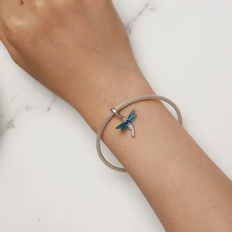(imagine pentru) Bijuterii tip Pandora cu pandantiv Dragonfly - SCC2569 - Vizualizare 7