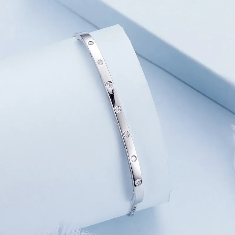 (imagine pentru) Brățară tip Pandora stil bangle - BSB145 - Vizualizare 2