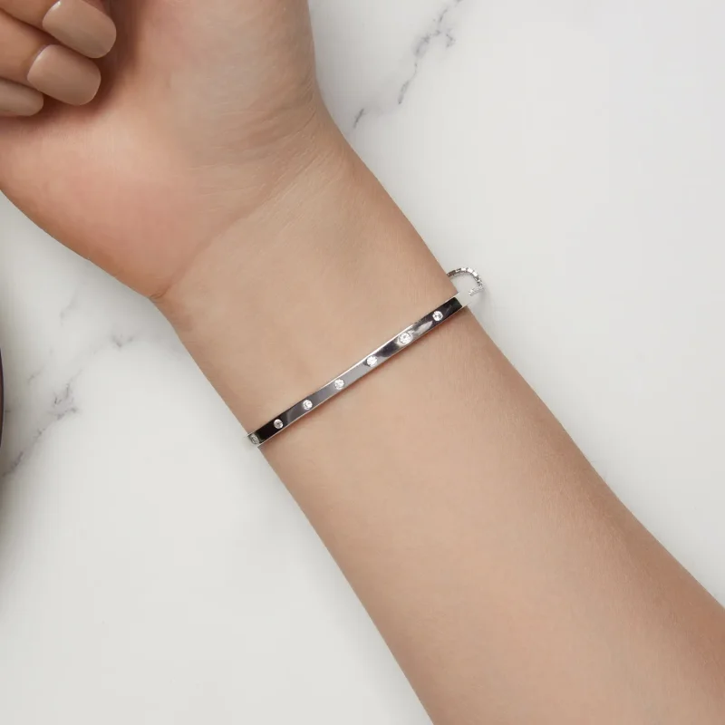(imagine pentru) Brățară tip Pandora stil bangle - BSB145 - Vizualizare 6