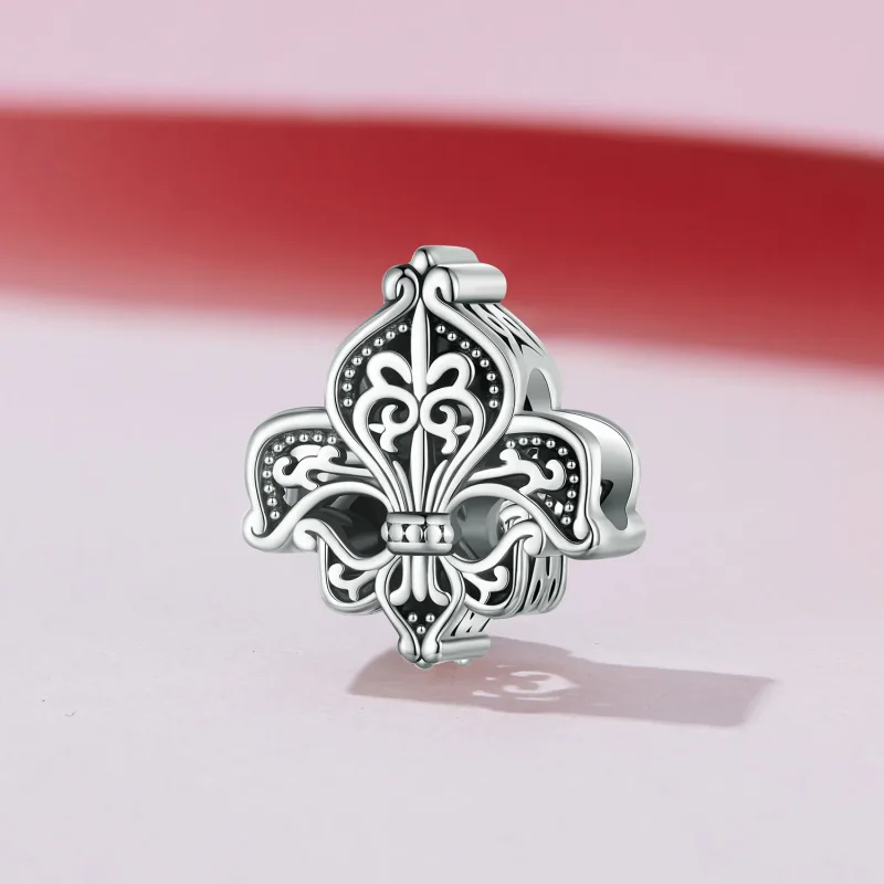 (imagine pentru) Breloc în stil Pandora cu simbolul Iris - SCC2630 - Vizualizare 2