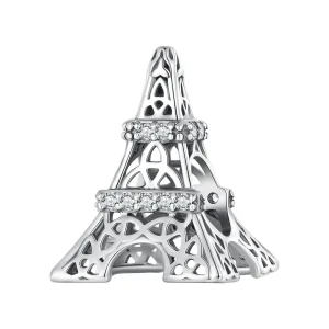 (imagine pentru) Breloc stil Pandora cu Turnul Eiffel - SCC2465