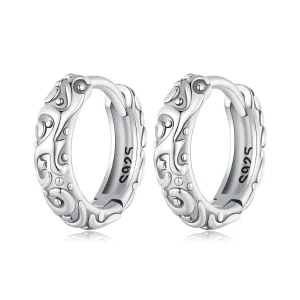 (imagine pentru) Cercei cu model retro în stil Pandora - SCE1659
