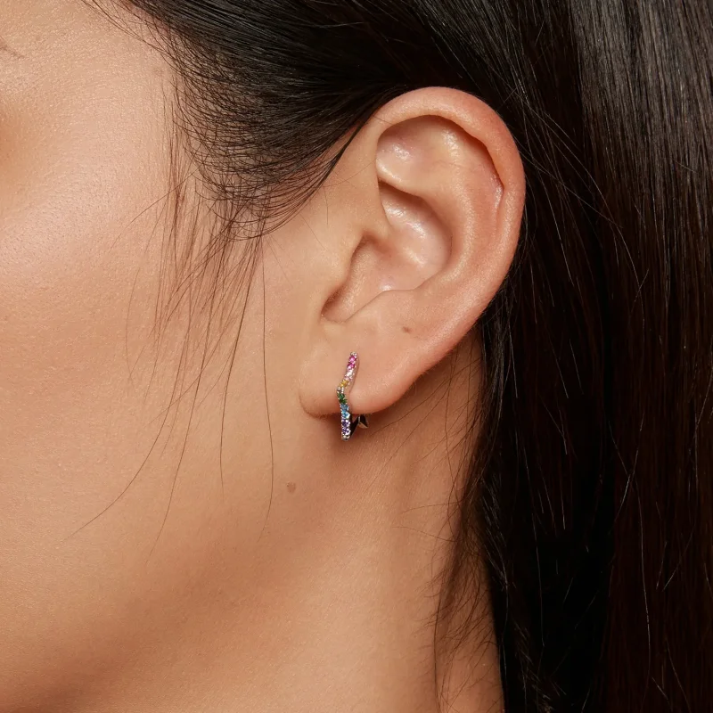 (imagine pentru) Cercei Pandora stil stele iridescente - SCE1627 - Vizualizare 5