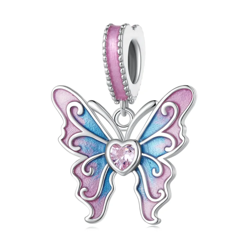 (imagine pentru) Cercei tip Pandora în stilul Butterfly Fairy - SCC2472 - Vizualizare 10