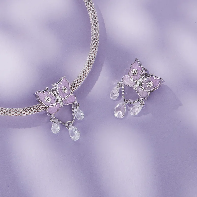 (imagine pentru) Charm în stil Pandora cu fluture - SCC2543 - Vizualizare 4
